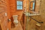 Upper level bathroom